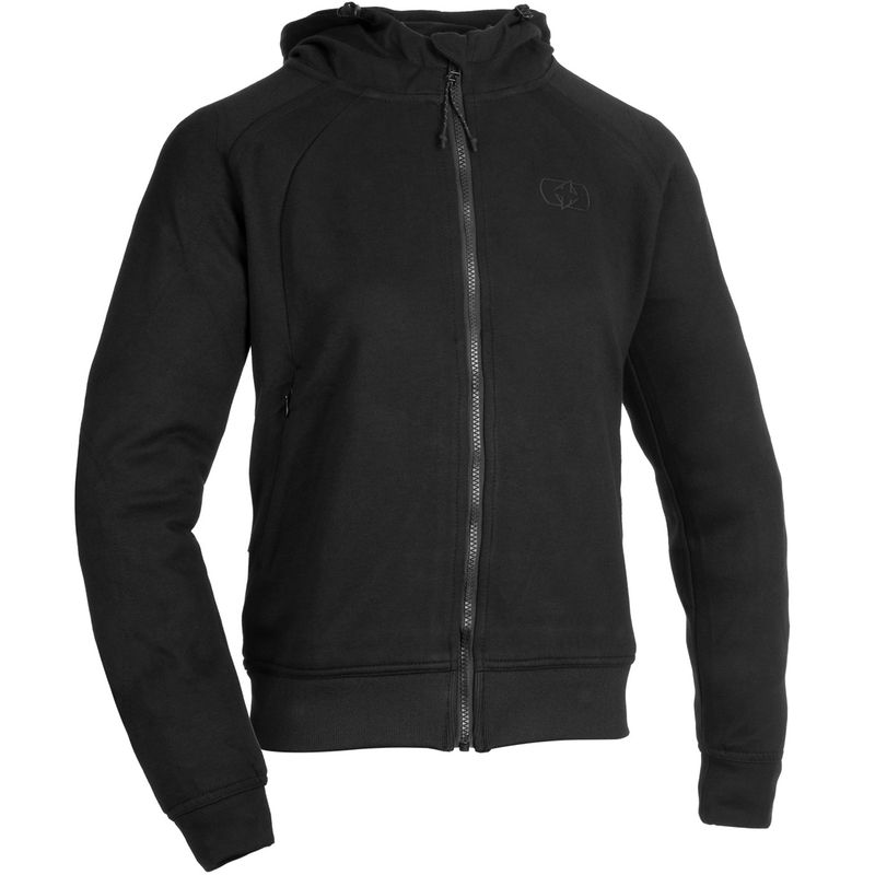 Ženska motoristična jakna Oxford Armourlite AA Contour črne barve