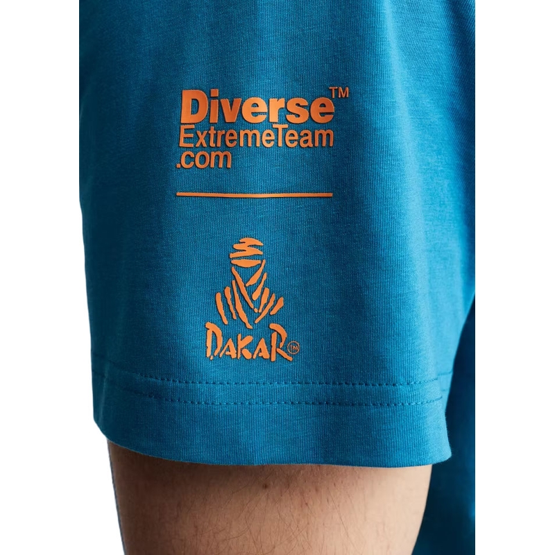 Modra majica z logotipom Dakar 263