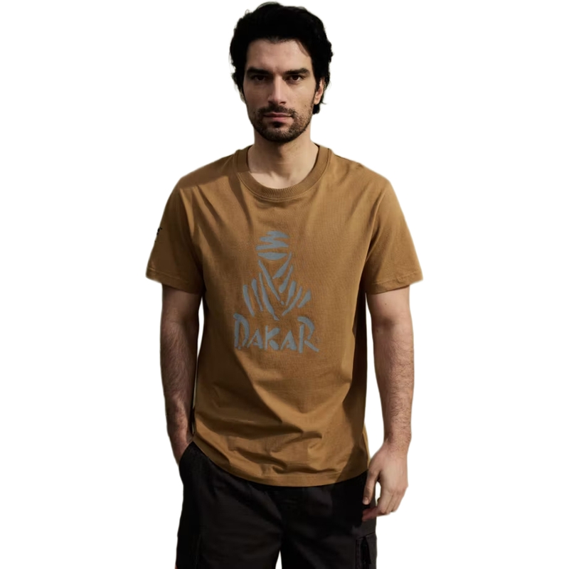 Majica z logotipom Dakar 263, peščeno modra