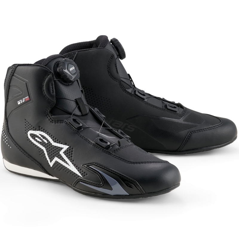Moto škornji Alpinestars Celer črno-beli