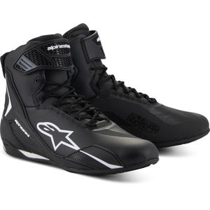 Moto škornji Alpinestars Faster-4 črno-beli