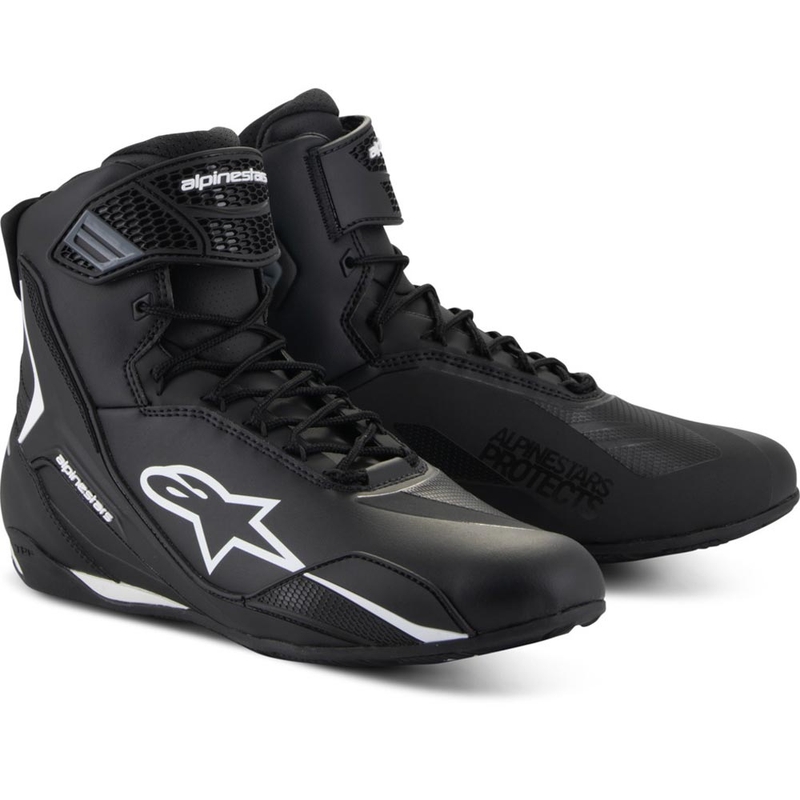 Moto škornji Alpinestars Faster-4 črno-beli