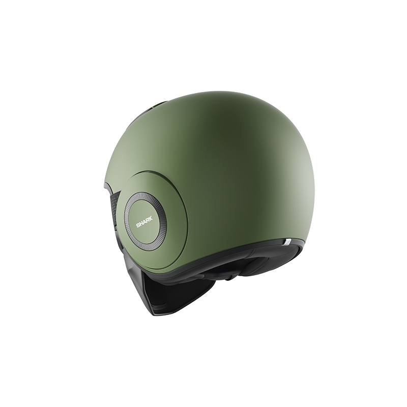 Odprta čelada SHARK DRAK Blank Mat Green