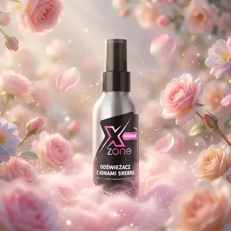 Osvežilec s srebrovimi ioni Xzone Woman 100 ml