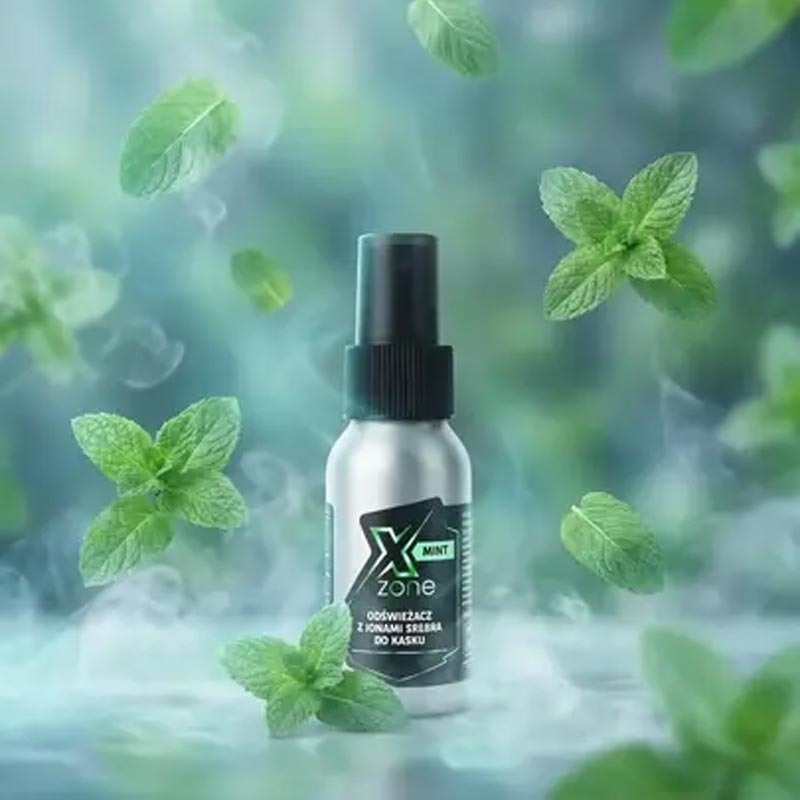 Osvežilec notranjosti čelade s srebrnimi ioni 50 ml meta