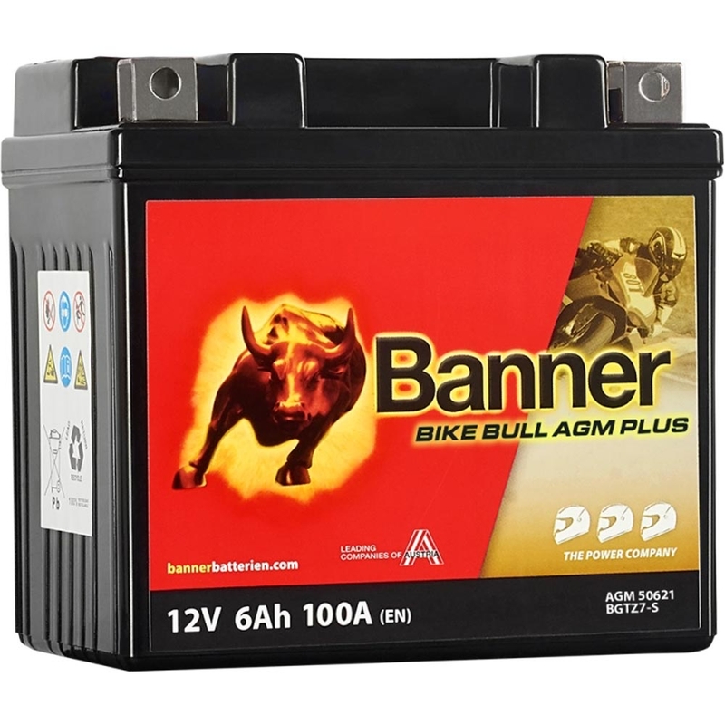 AGM akumulator Banner Bike Bull AGM PLUS AGM PLUS 506 21 / BGTZ7-S - GTZ7-S