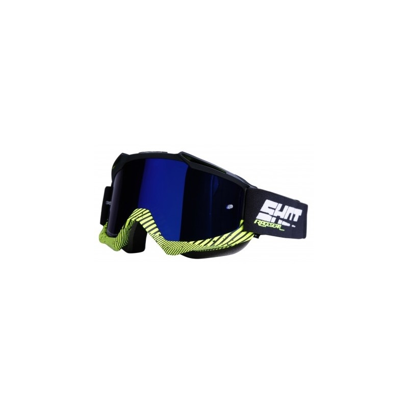 Motokros očala Shot Iris Zone black-fluo yellow