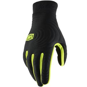 Motokros rokavice 100% - USA BRISKER EXTREME fluo rumeno-črne