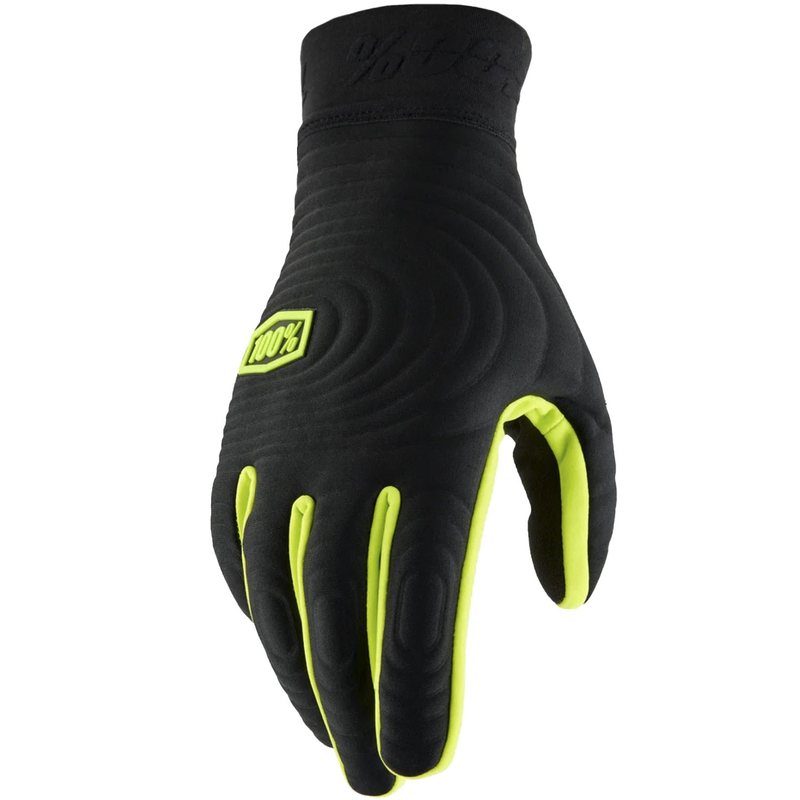 Motokros rokavice 100% - USA BRISKER EXTREME fluo rumeno-črne