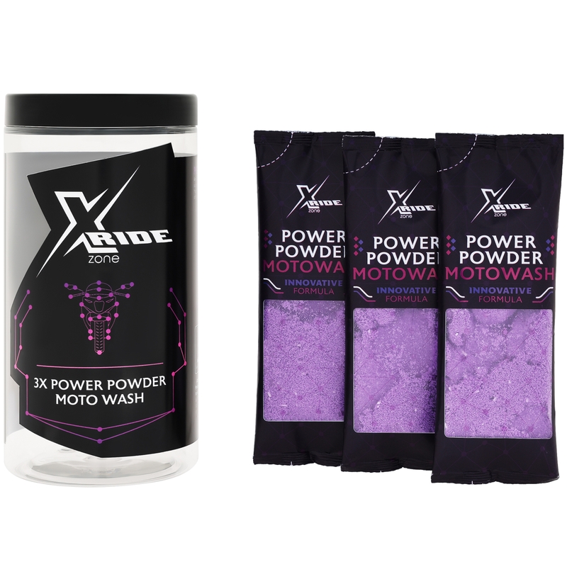Praškasti šampon za motoriste XzoneRide® Power Powder-Moto Wash 60 g