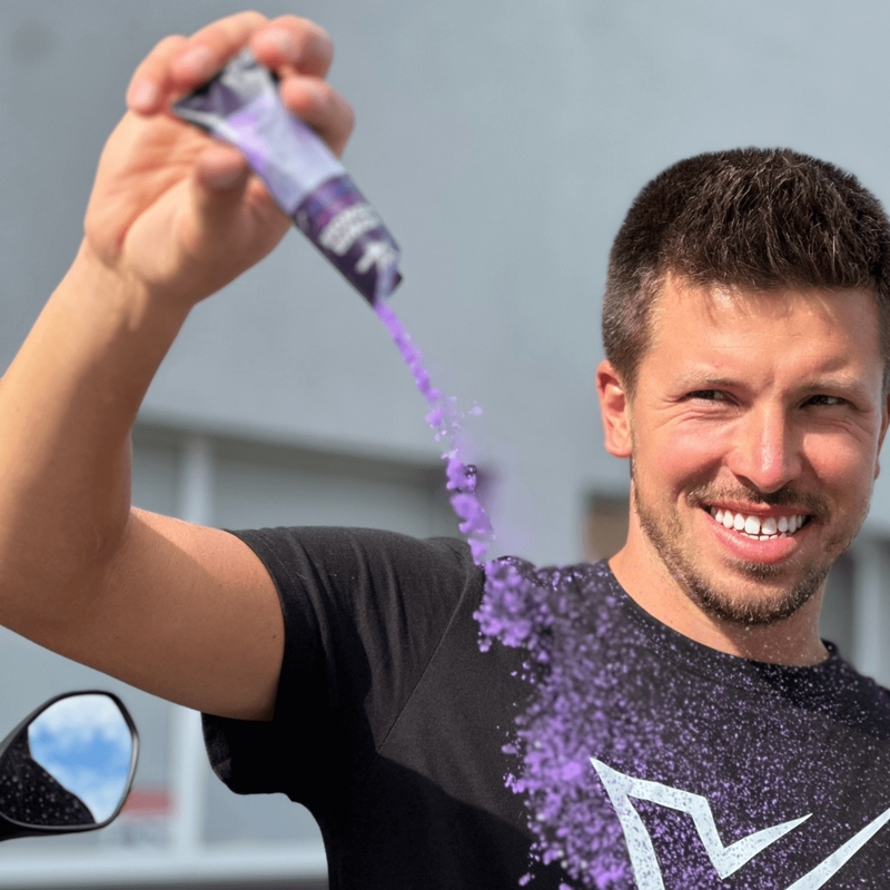 Praškasti šampon za motoriste XzoneRide® Power Powder-Moto Wash 60 g