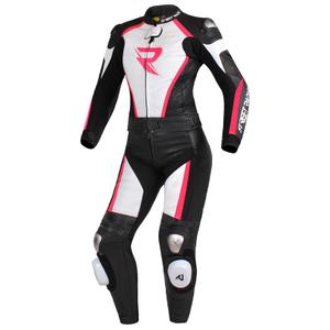Ženski kombinezon Street Racer Kiara black-white-fluo pink razprodaja