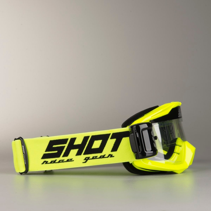 Motokros očala Shot Assault Roll-Off fluo rumena