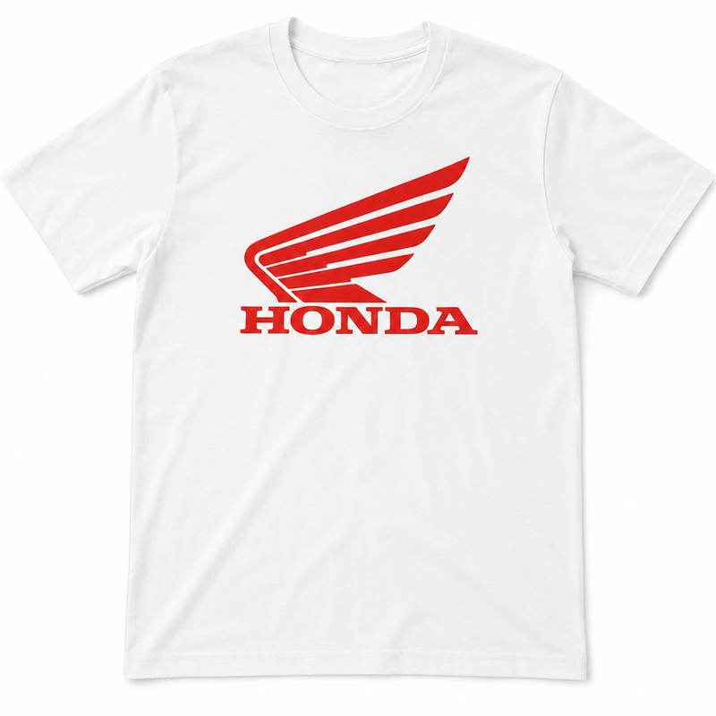 Majica Honda Racing Honda Wing bela