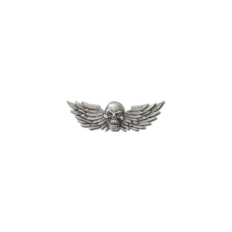 Nalepka emblem Skull Wings