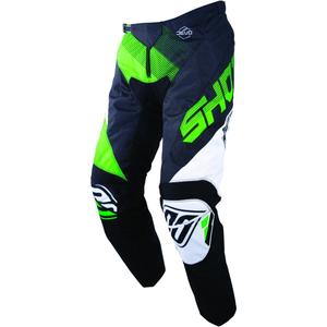 Shot DEVO Ultimate Motokros hlače black-fluo green