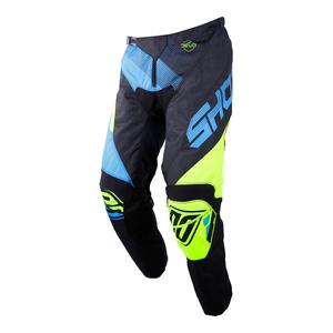 Motokros hlače Shot DEVO Ultimate blue-fluo yellow razprodaja