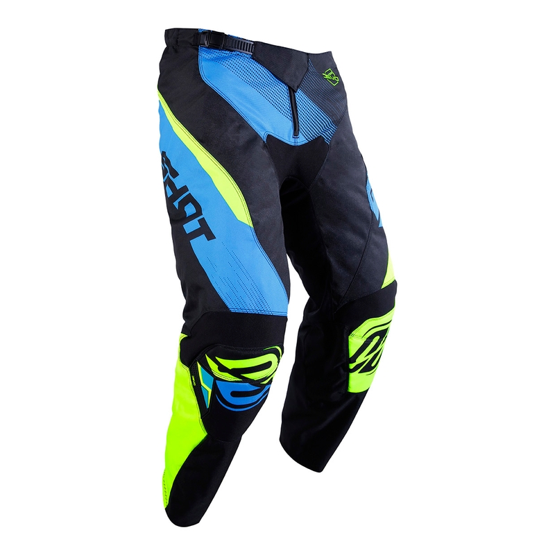 Motokros hlače Shot DEVO Ultimate blue-fluo yellow razprodaja