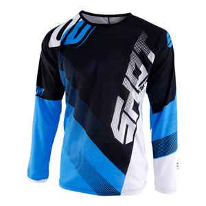 Motokros majica Shot DEVO Ultimate black-blue