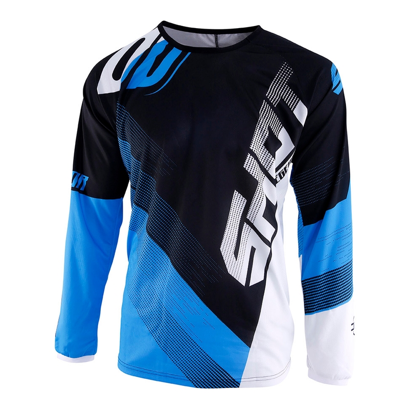 Motokros majica Shot DEVO Ultimate black-blue