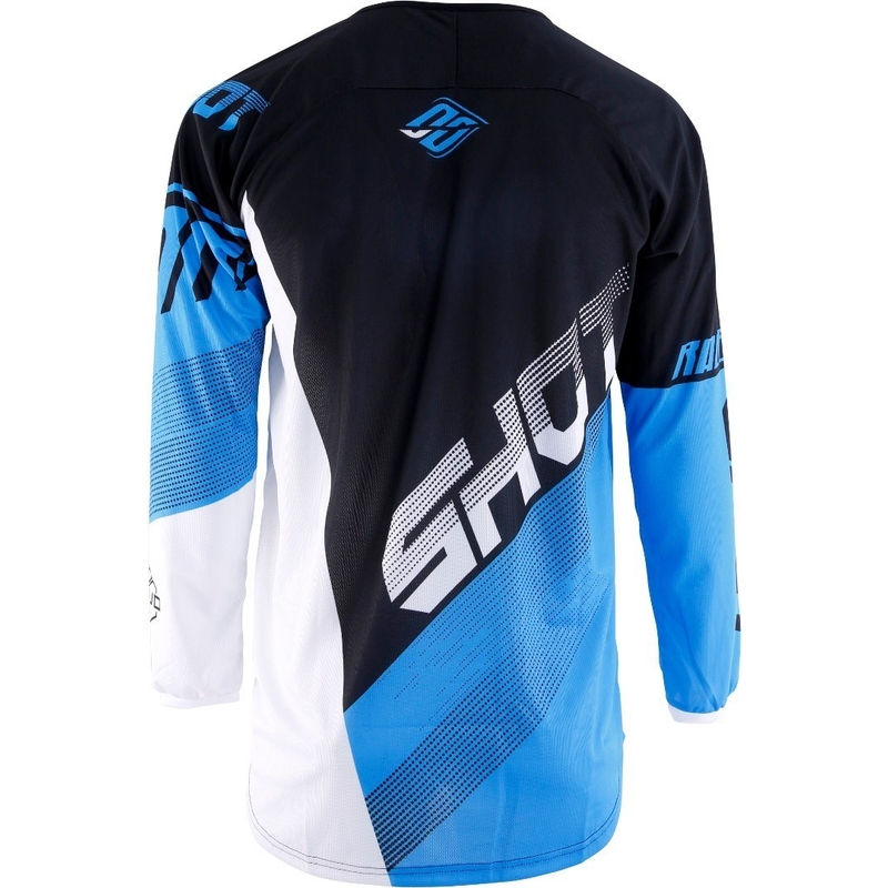 Motokros majica Shot DEVO Ultimate black-blue