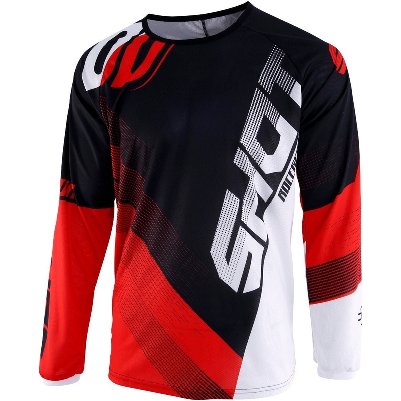 Motokros majica Shot DEVO Ultimate black-red
