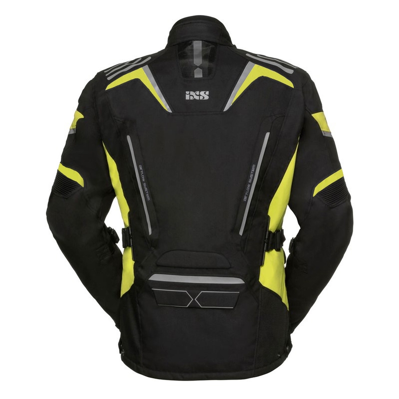 Motoristična jakna iXS Powells black-fluo yellow