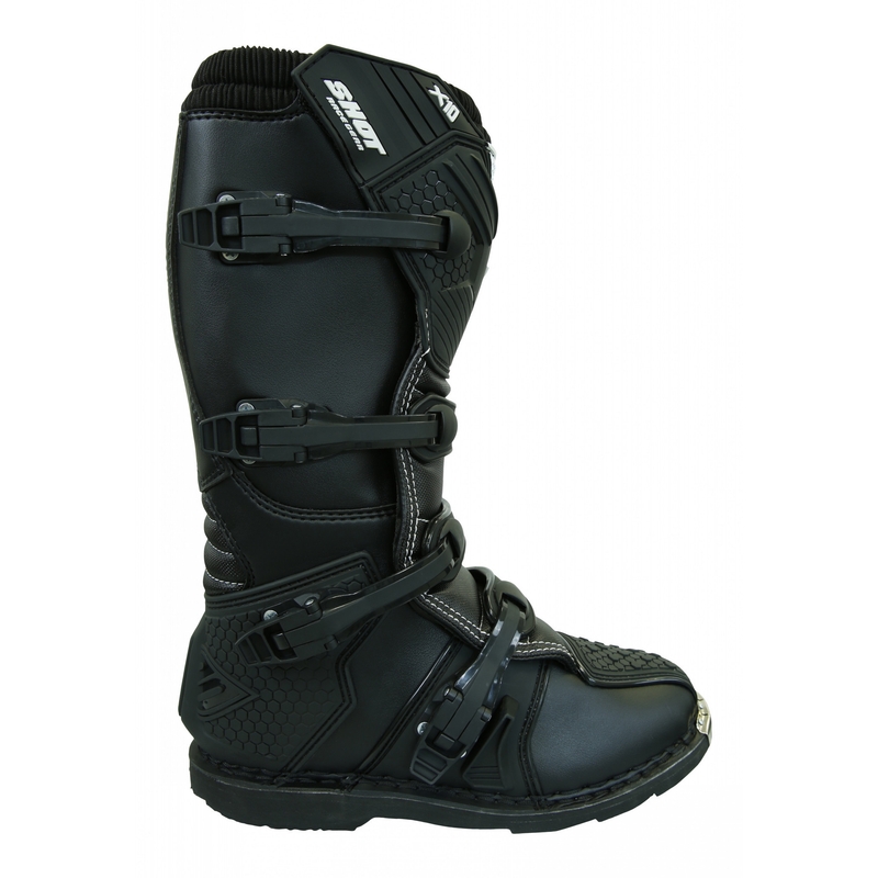 Shot X10 Black Motorcycle Boots razprodaja