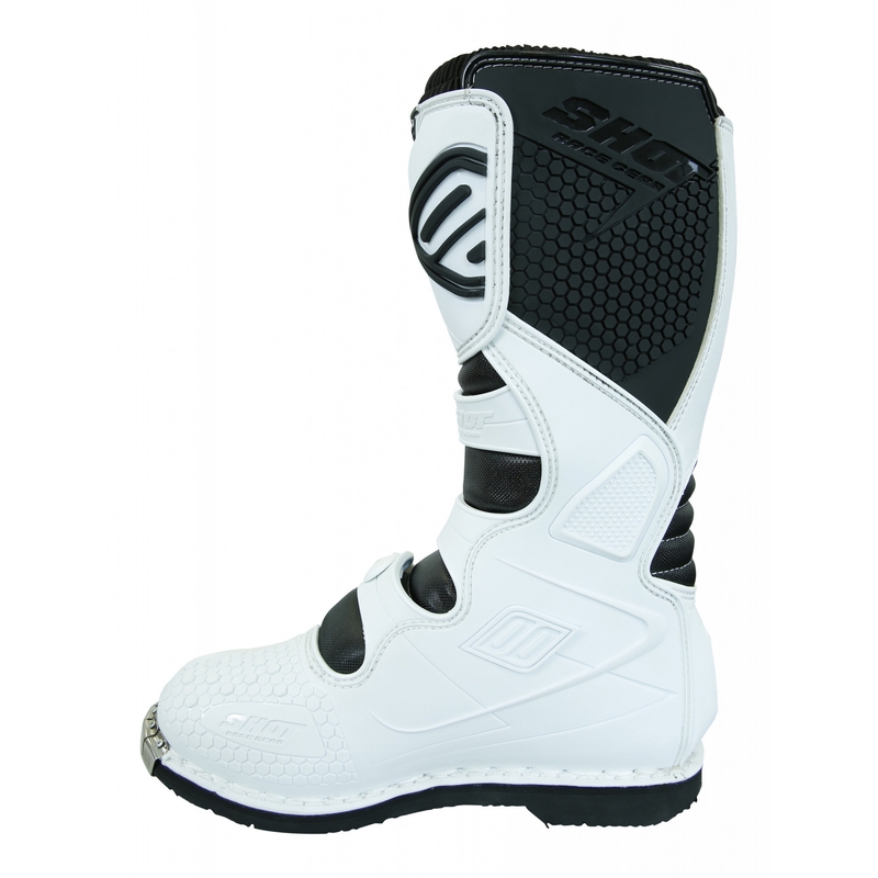 Shot X10 White Motorcycle Boots razprodaja