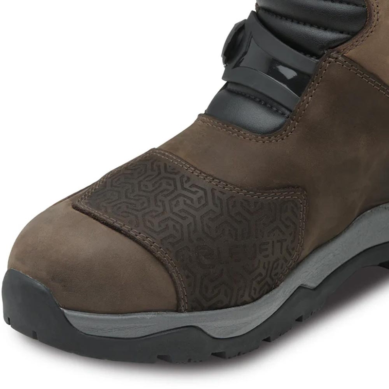 Eleveit X Land ADV Low E-Dry motoristični škornji rjavi