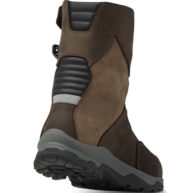 Eleveit X Land ADV Low E-Dry motoristični škornji rjavi