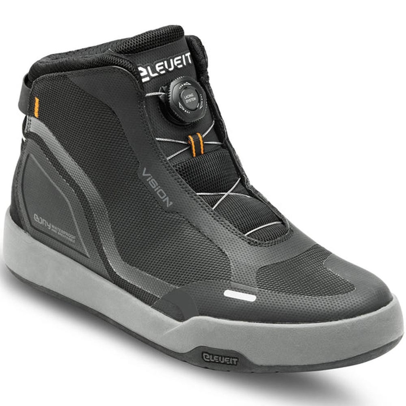 Moto škornji Eleveit Vision E-Dry črne barve