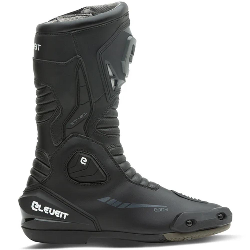 Eleveit ST-01 E-Dry motoristični škornji črne barve