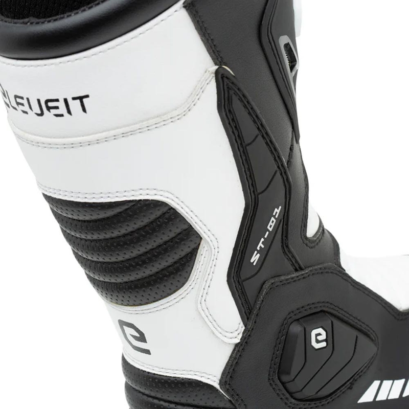 Moto škornji Eleveit ST-01 črno-beli