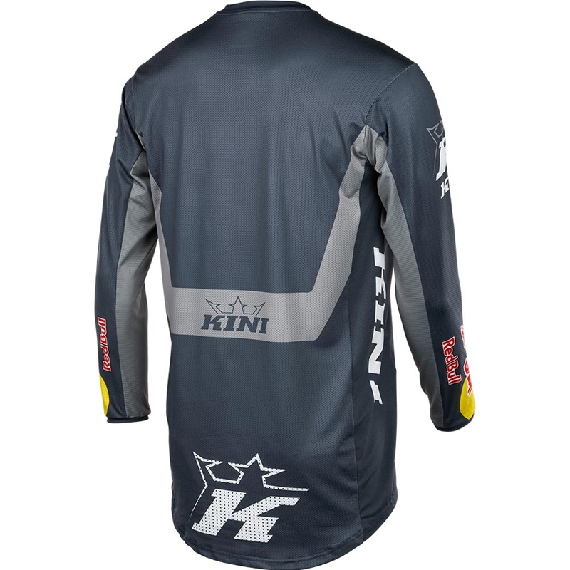 KINI motokros dres Red Bull MXC 1.0 antracitne barve