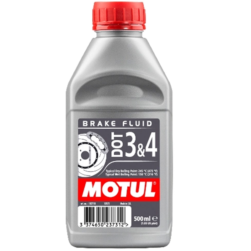 Zavorna tekočina Motul Dot 3 in 4 0,5 l