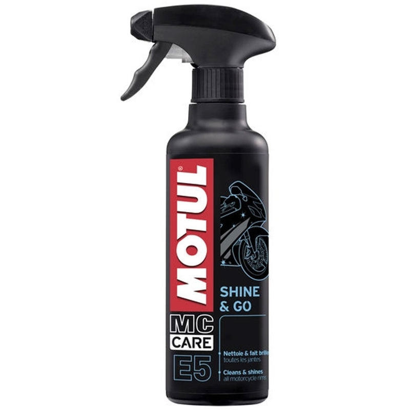 Motul E5 Shine and Go Spray za obdelavo plastike