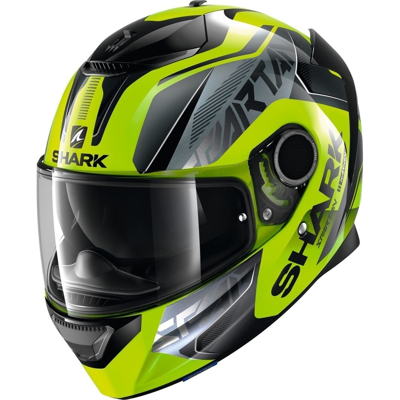 Integralna čelada SHARK SPARTAN Karken black-fluo yellow razprodaja