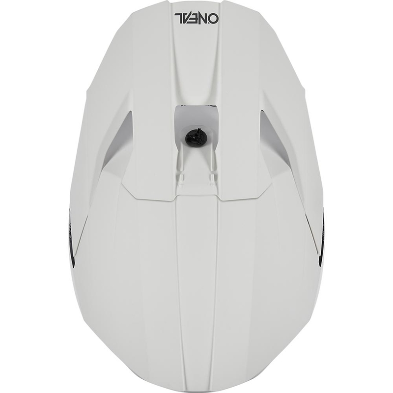 Motokros čelada O´Neal 3SRS Solid mat bela
