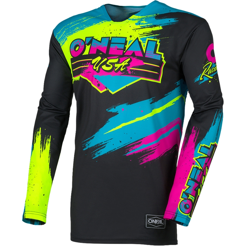 Motokros dres O'Neal Mayhem Reseda črno-fluo rumen