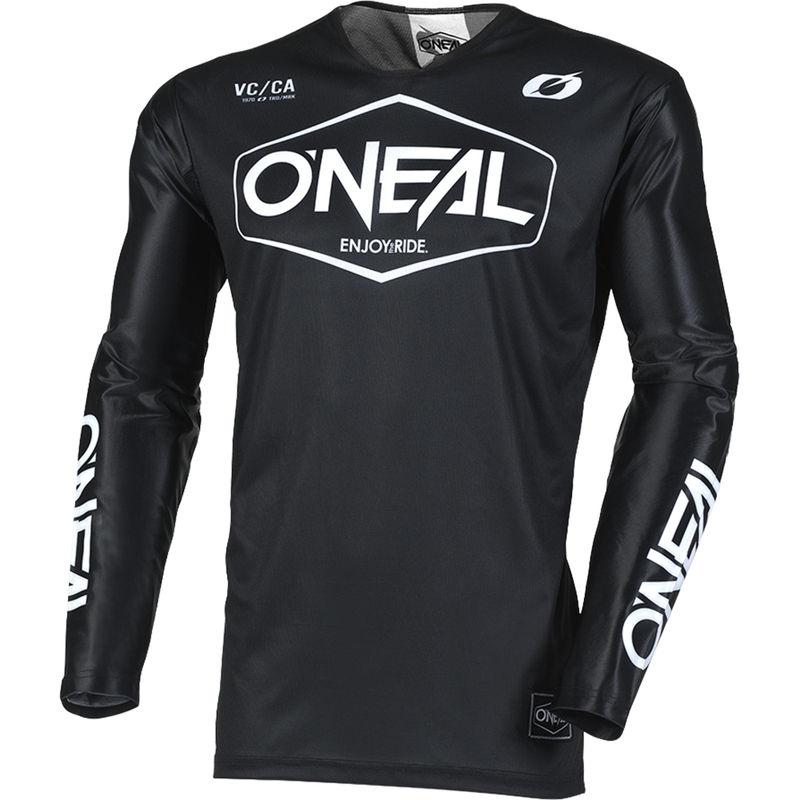 Motokros dres O'Neal Mayhem Hexx črno-bel