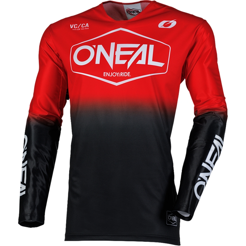 Motokros dres O´Neal Mayhem Hexx črno-rdeč