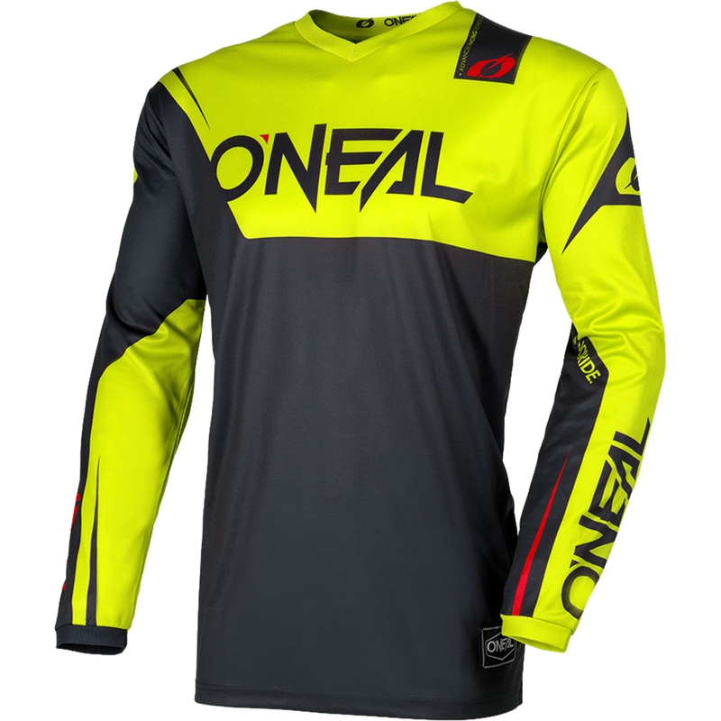 Motokros dres O'Neal Element Racewear črno-rumen