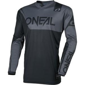 Motokros dres O'Neal Element Racewear črno-siv