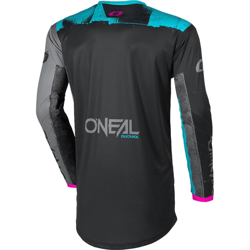 Ženski motokros dres O'Neal Element Roller črno-moder