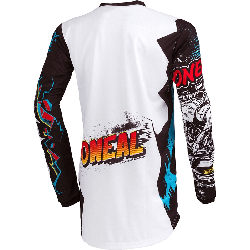 Motokros dres O'Neal Element Villain bel