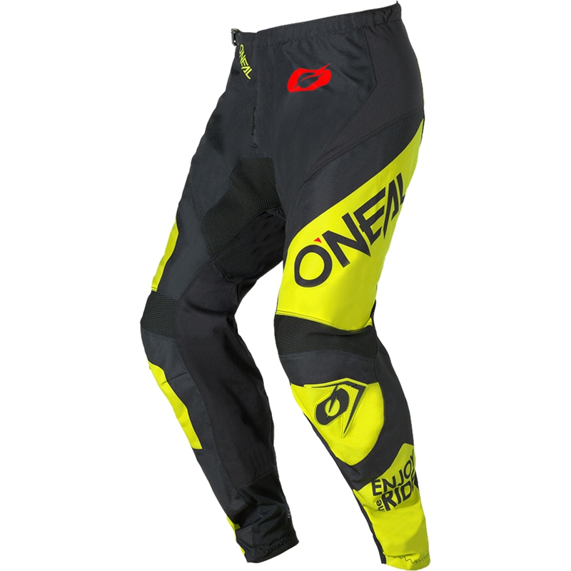 Motokros hlače O´Neal Element Racewear črno-fluo rumene