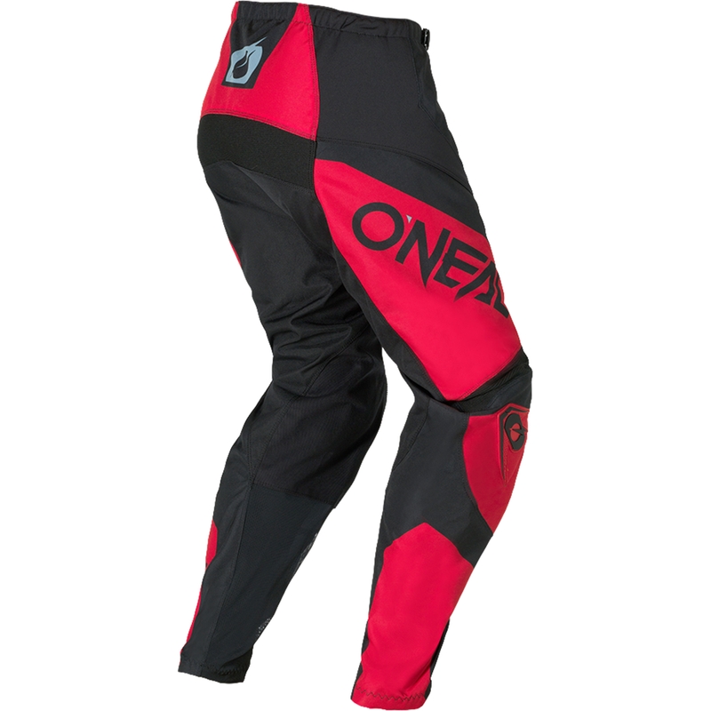 Motokros hlače O´Neal Element Racewear črno-rdeče