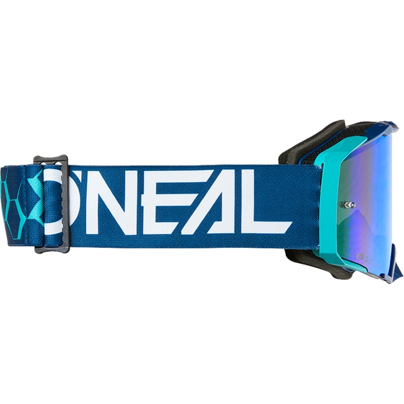 Motokros očala O´Neal B-33 Hexa modra (iridijev moder pleksi steklo)