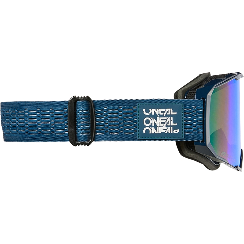 Motokros očala O´Neal B-22 Static blue (iridijev moder pleksi steklo)